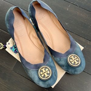 Tory Burch suede flats